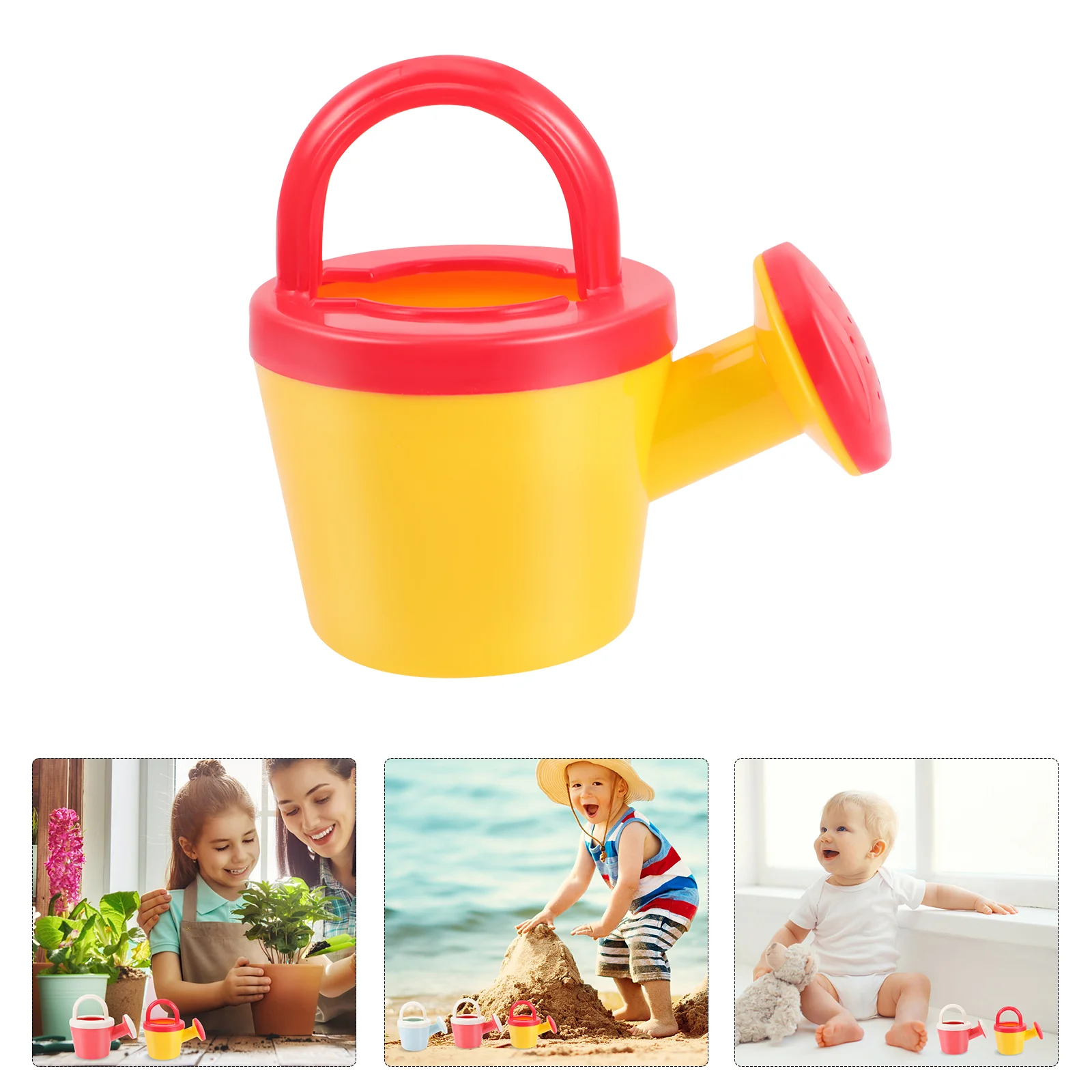 3 Pcs Children's Watering Can Toddler Kids Beach Garden Outdoor Playset