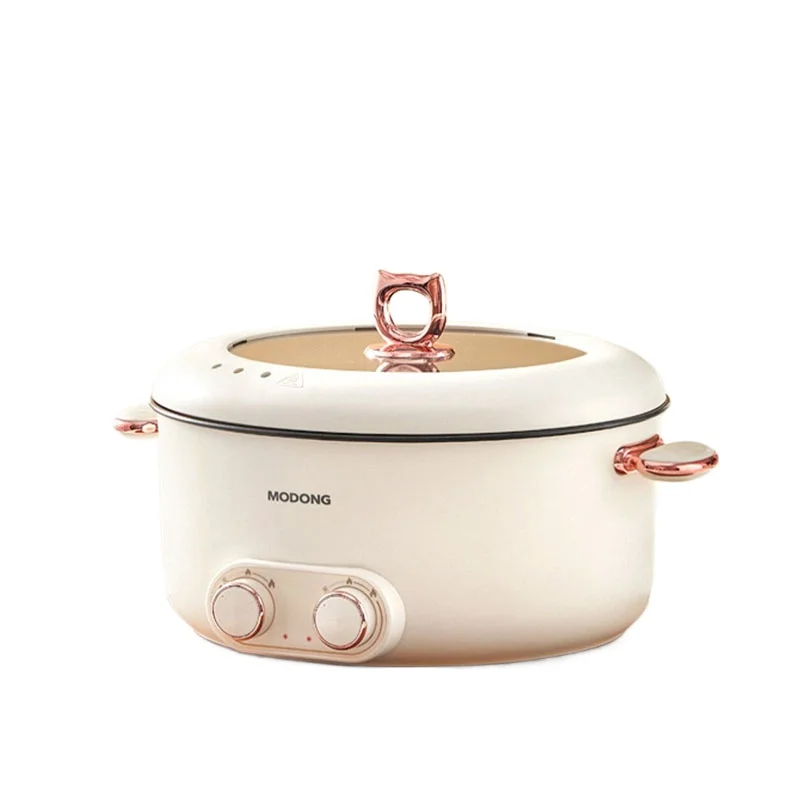 

:Soup Double Hot Pot Bbq Electric Food Dishes Ramen Electric Chinese Hot Pot Vegetable Grill Household Fondue Chinoise Cookware