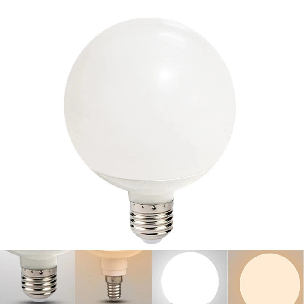Lâmpada LED Vintage E27 G80 G95 G120 15W 20W 30W 230V Lâmpada Economizadora de Energia Branco Quente Branco Frio