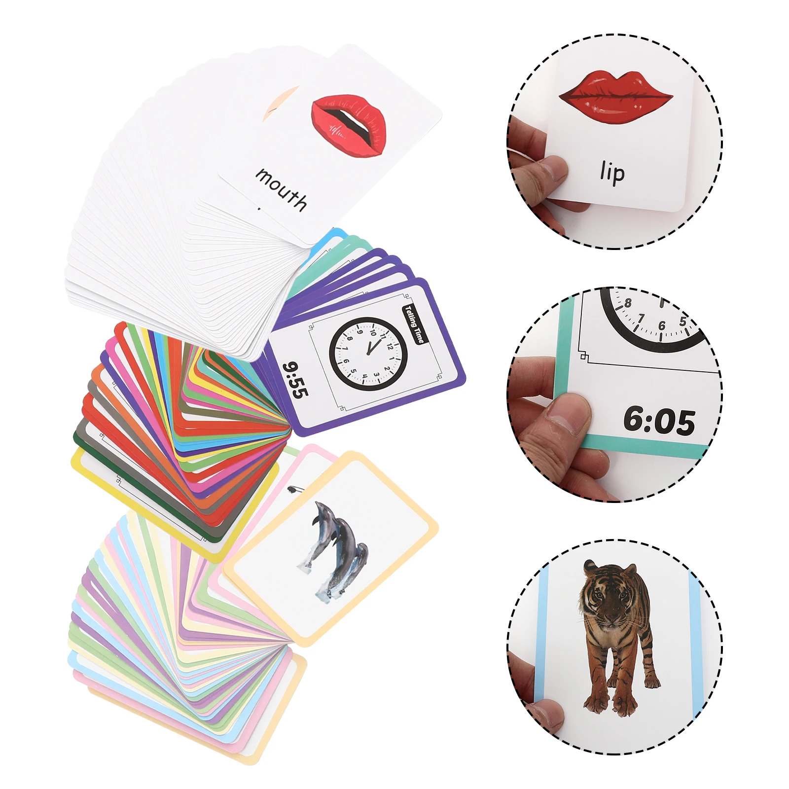 108 قطعة بطاقات فلاش المعرفية البصر كلمة مزدوجة الوجهين التعلم التعليمي للأطفال الصغار رياض الأطفال العودة إلى المدرسة هدية