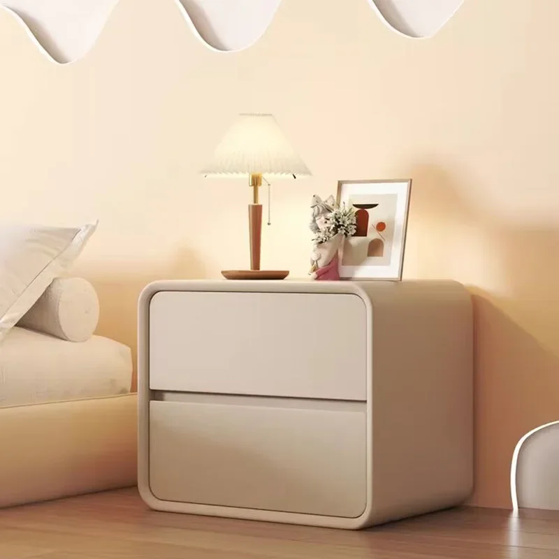 Drawer Storage Night Table Modern Minimalist Luxury Kawaii Night Table Bedroom Aesthetic