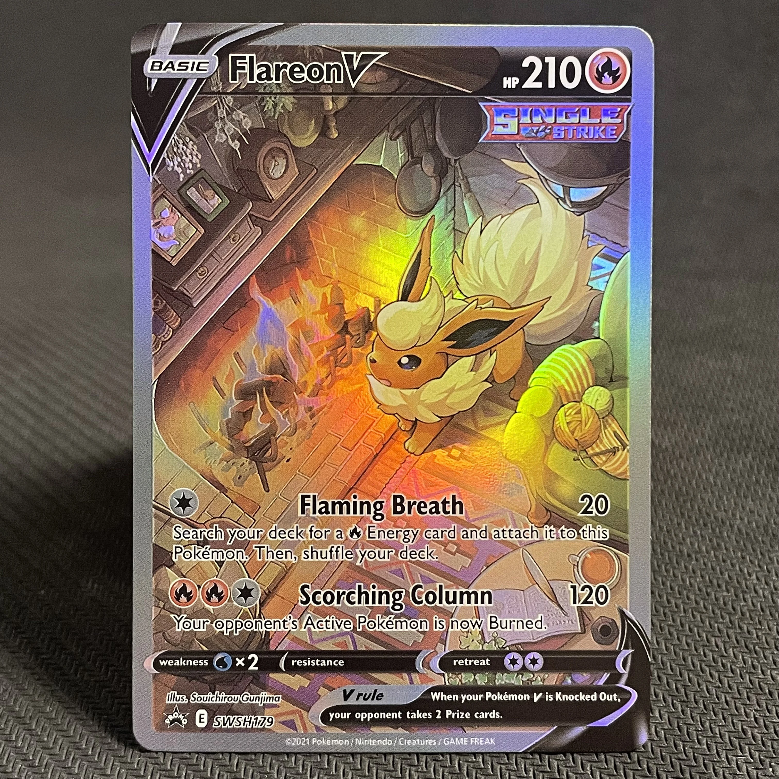 PTCG Proxy V مجموعة بطاقات TCG Entei Leafeon Palkia Pikachu v TG16/TG30 كامل الفن هولو نادر للغاية لتقوم بها بنفسك بطاقة PKM للأطفال هدايا