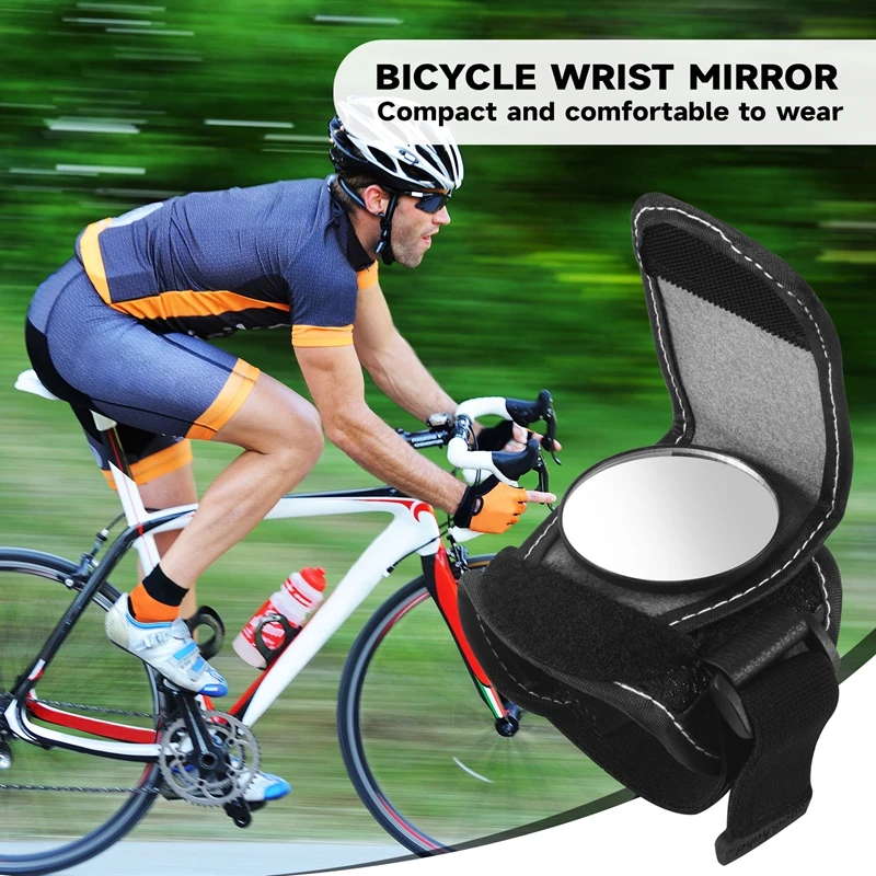 دراجة المرايا دراجة المعصم مرآة الرؤية الخلفية معصمه دراجة نارية المقود عاكس معصمه مرآة معدات ركوب الخيل