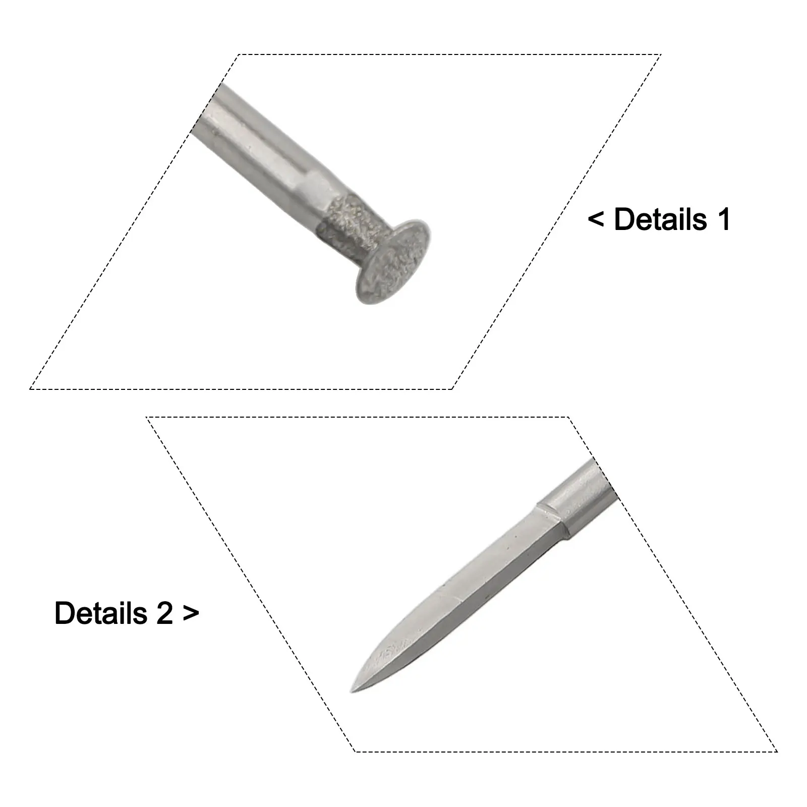 Carving Drill Set Rotary Engraving Tool 2.35/3.0MM Shanks Materials Highly Wear-resistant for craftsman Projects
