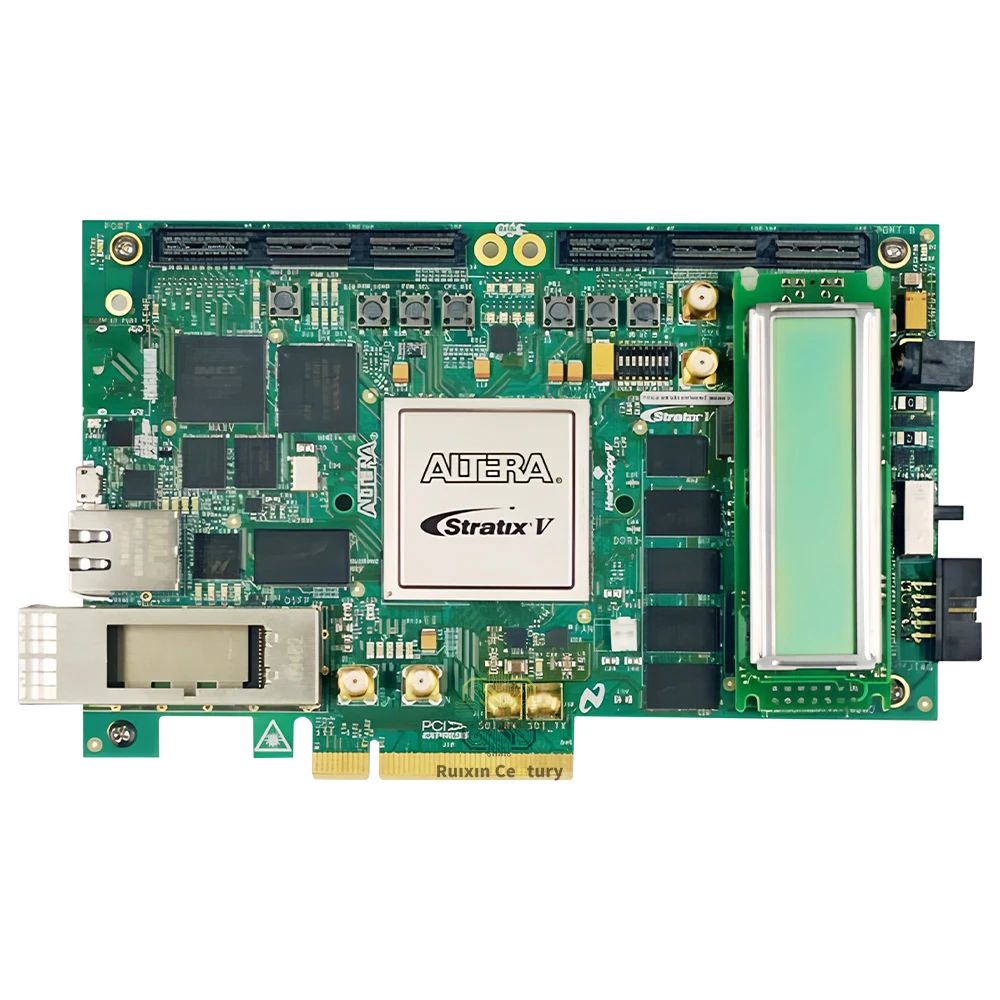 DK-DEV-5SGSMD5N FOR Intel Stratix V GS FPGA Development Board Kit 5SGSMD5K2F40C2N 1237Mb RAM 128Mb Flash HSMC JTAG Genuine Promo
