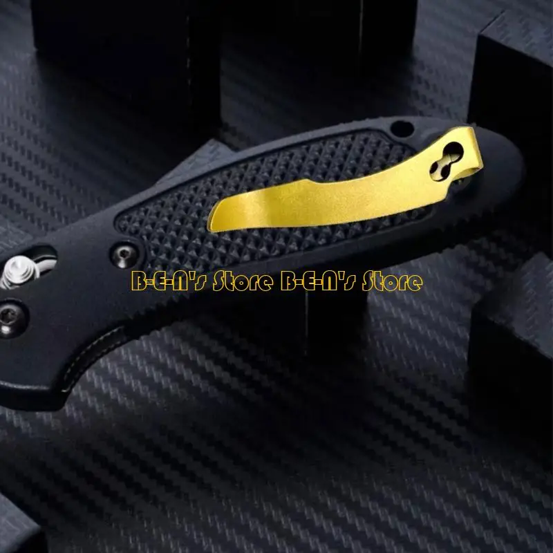 

Y1AD Knifee Tool DIY Accessories Folding Knifee Holder Titaniums Alloy Pocket Back Clip