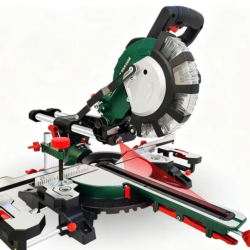 Compound sliding miter saw High precision single miter saw with cutter for woodworking aluminum 8 inches