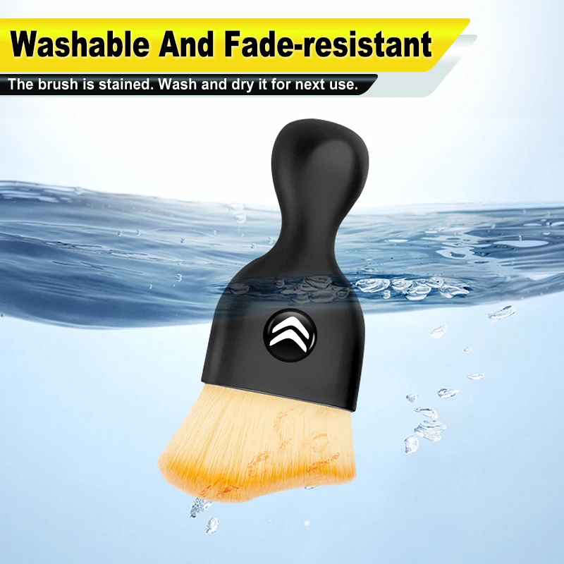 أداة التنظيف الداخلي للسيارة فرشاة ناعمة فجوة التهوية الغبار لسيتروين C4 C3 C5 C1 C2 VTS Berlingo Celysee Xsara Picasso