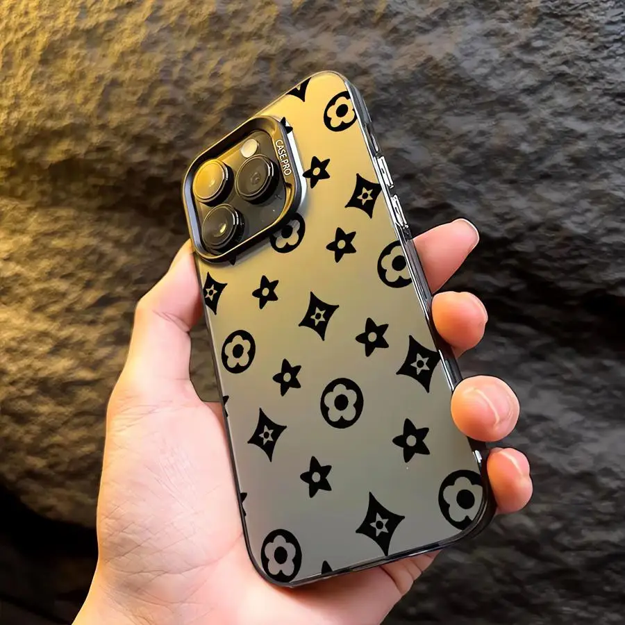 Luxury Logo Phone Case for Apple iPhone 16 11 13 Pro 11 15 12 14 ProMax 15 14 16 12 Plus Hard PC Cover