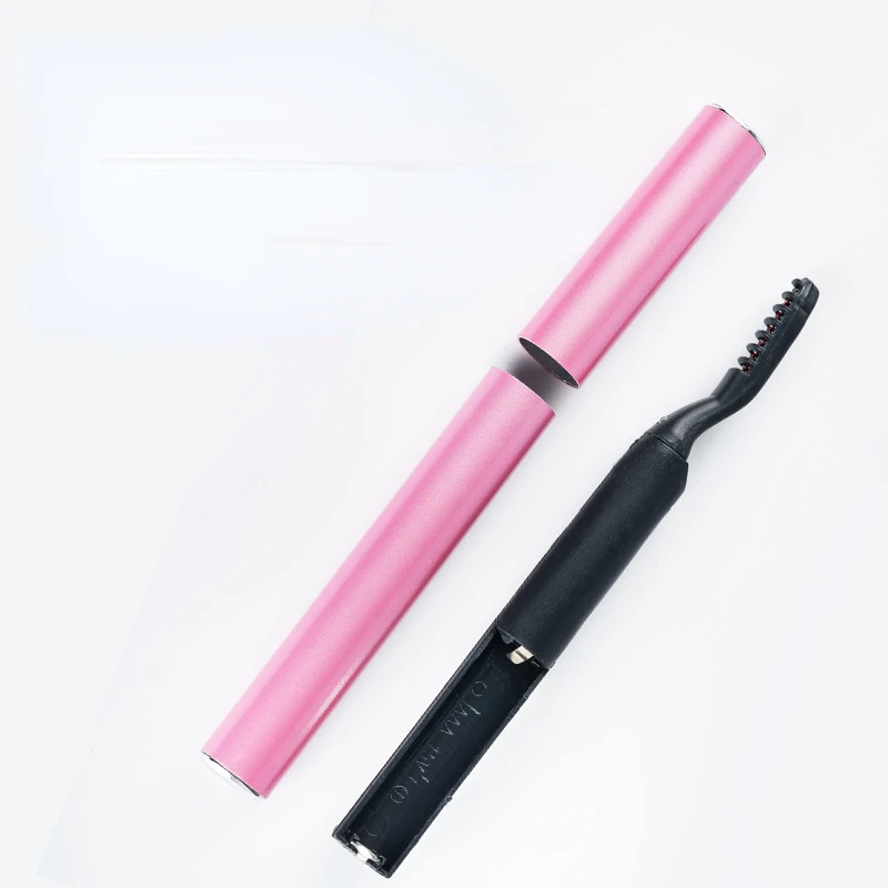 Draagbare Pen Stijl Warmte Curling Elektrische Wimper Kruller Elektrische Verwarmde Wimpers Wimper Enten Langdurige Make-Up Tools