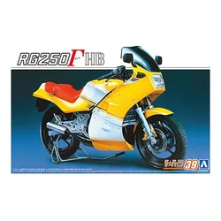 Aoshima 06231 1/12 Scale GJ21A RG250 Motorcycle Sport Handmade Motorbike Hobby Toy Plastic Model Building Assembly Kit