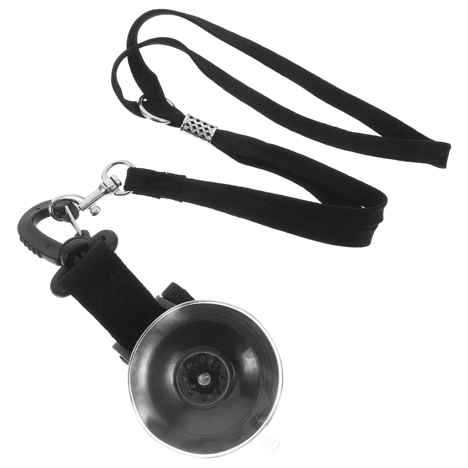 

Dog Bathing Tether Adjustable Black Pet Grooming Tub Safety Rope Loop Bath Shower Grooming Suction Cup Easy Secure Hold