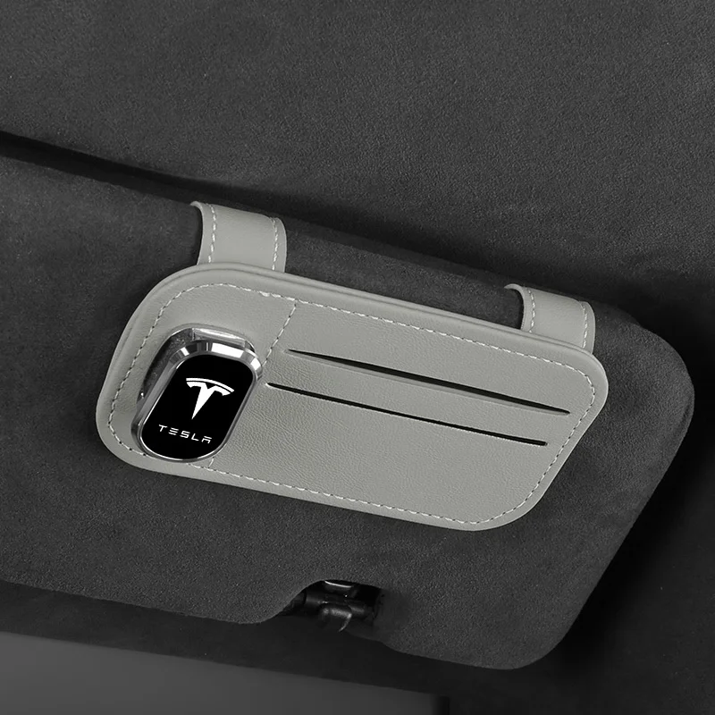 ل تسلا نموذج 3 نموذج S نموذج X نموذج Y رودستر SpaceX متعدد الوظائف شعار السيارة النظارات الإبداعية كليب مشبك بطاقة شعار السيارة #3