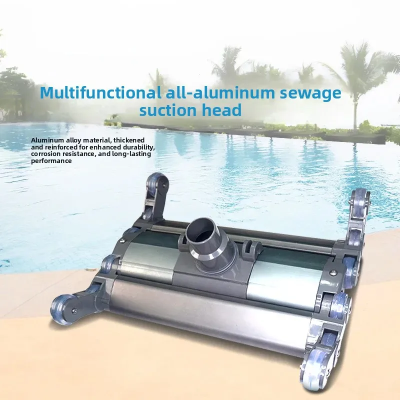 14 Inch Stainless Steel Brush Tray Pool Vacuum Head Swimming Pool Cleaning Accessories