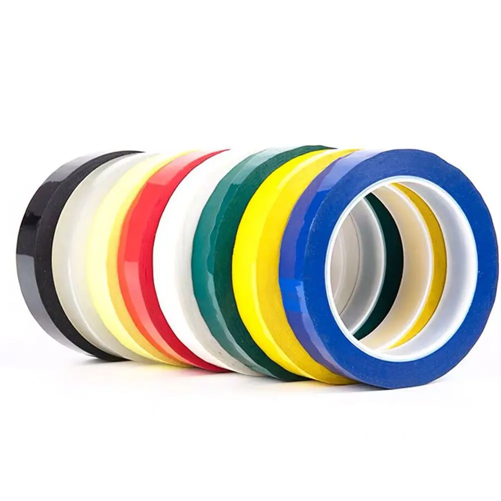 1Roll 3/5/8mm Length 66M 5S Desktop Positioning Tape Marking Tape Whiteboard Color Discrimination Warning Drawing Grid Line