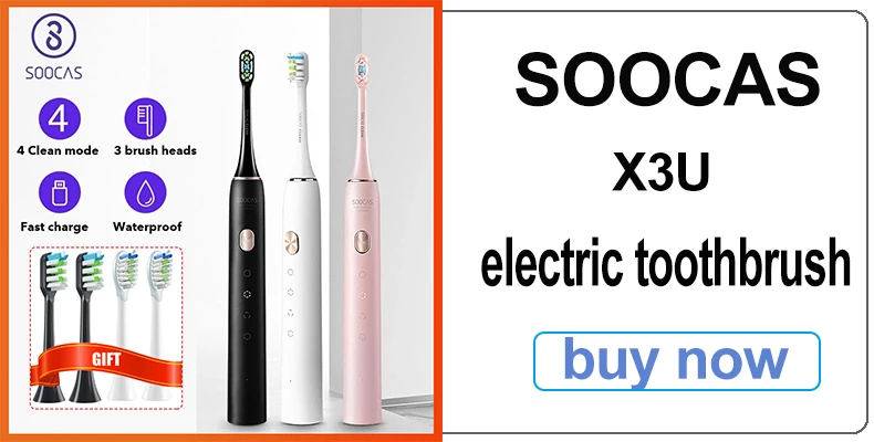 SOOCAS Original X3S Replacement Toothbrush Heads SOOCAS X3U/X3pro/D2/D3S/D5 Sonic Electric Tooth Brush Head Nozzle Jets