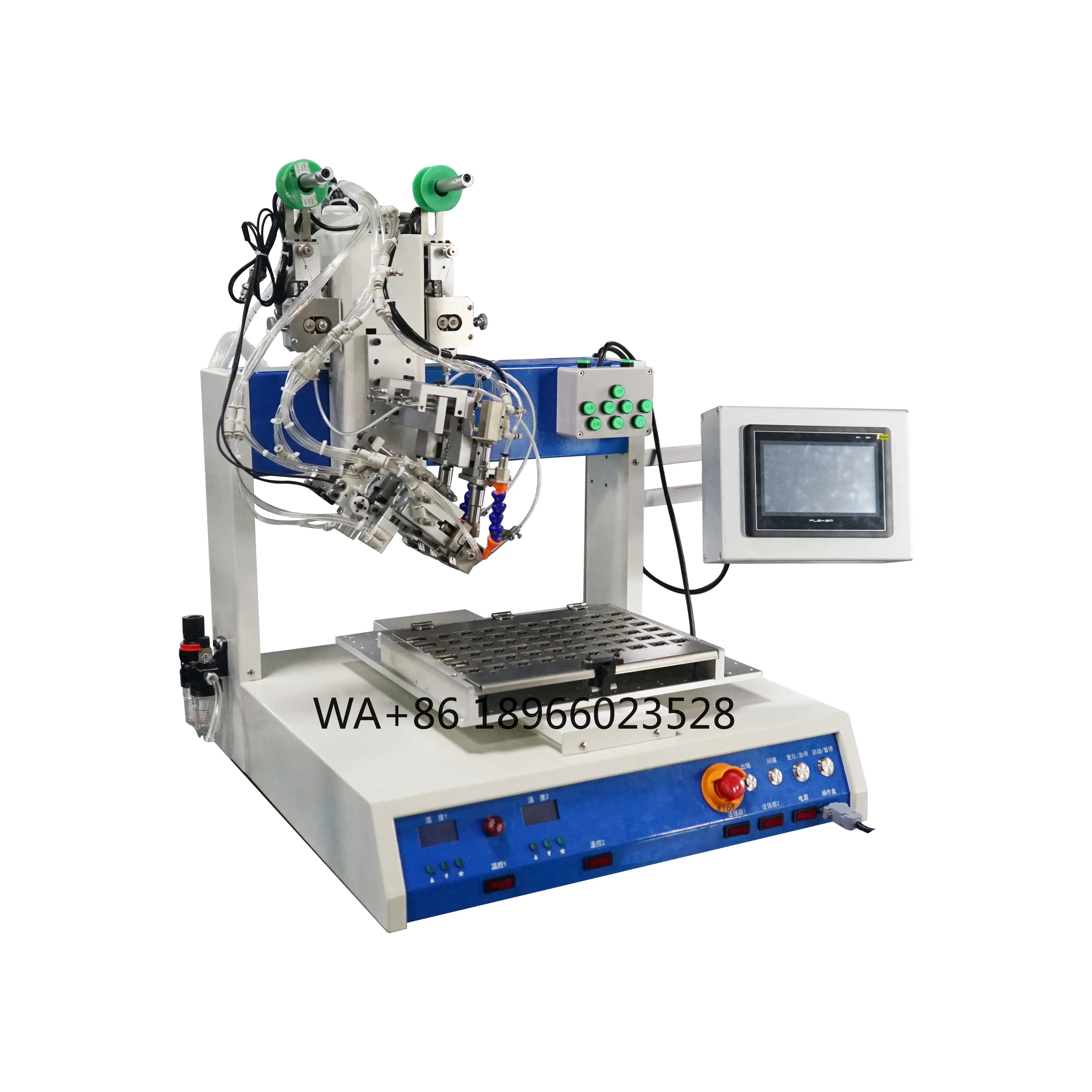 PCB/circuit board cable stripping cutting welding machine usb data cable welding machine