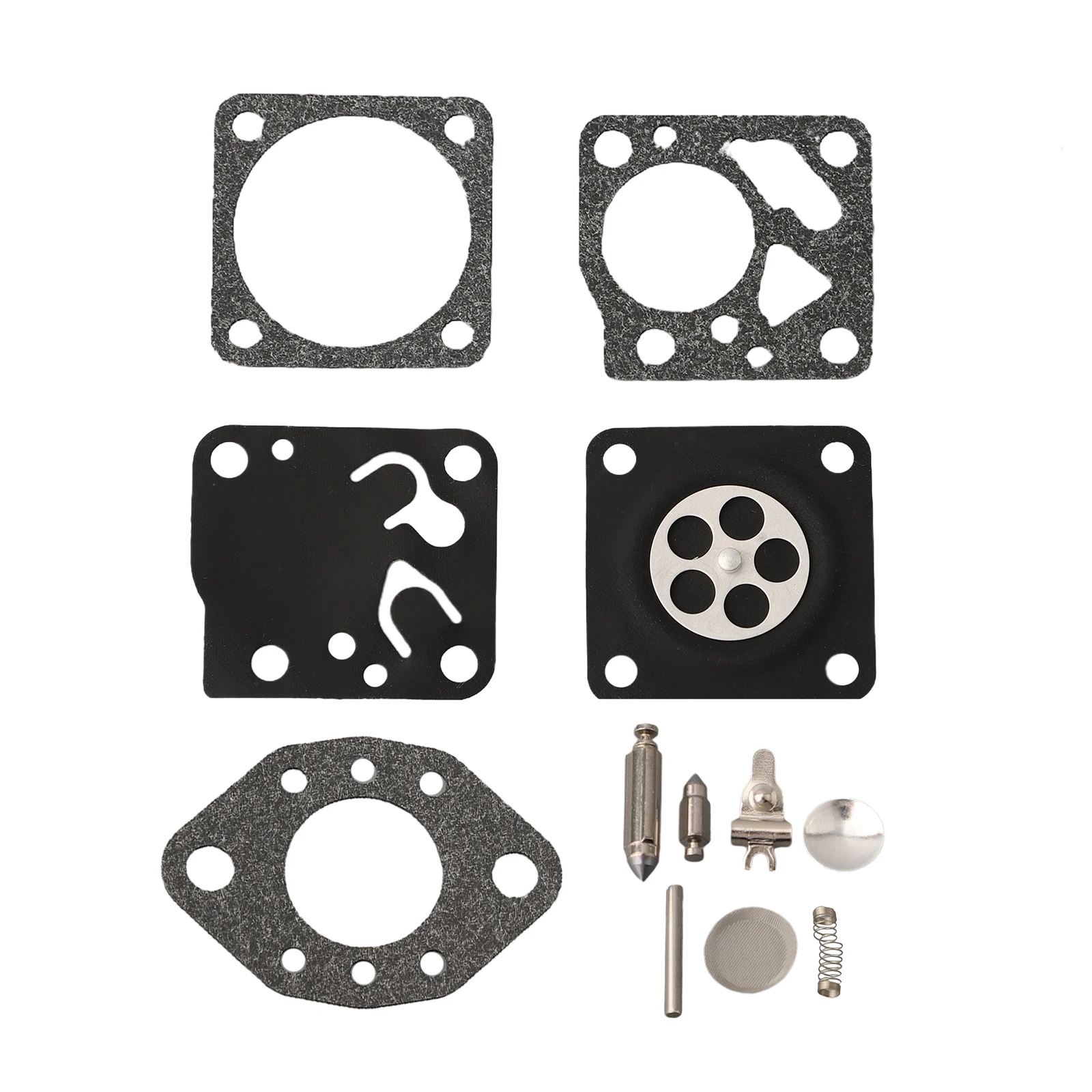 9Pcs Metal Carburetor Kit For Tillotson HU Model Carburetors RK-13HU RK-14HU For 020 024 028 030 031 Chainsaw Engine Accessories