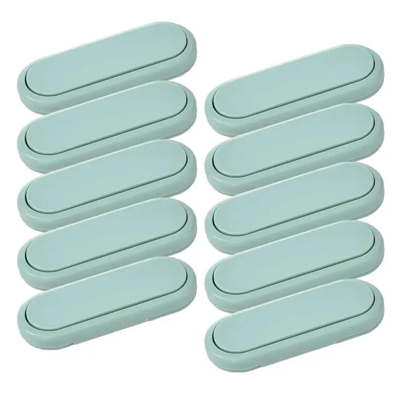 DT17 Child Safety Locks Refrigerator Lock for Kids Cabinet Drawer Locks Baby Proofing Easy Install Adhesive Green