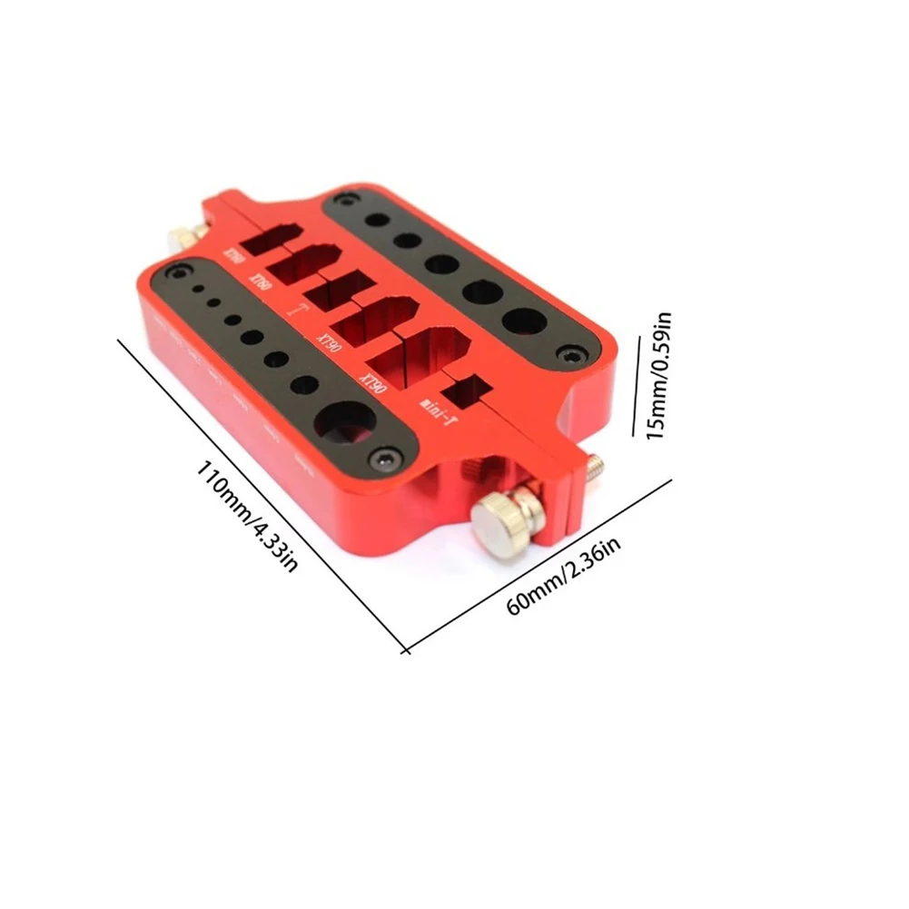 Multi Function Welding Tool Station for RC Car Parts Aluminum Alloy Compact 110mm length 60mm width Easy Transport and Storage