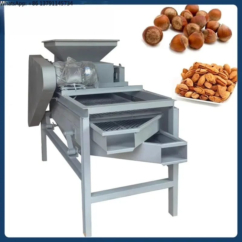 

Factory Direct Sale Automatic Almond Shelling Machine Price Almond Cracking And Shelling Machine With Low Price
