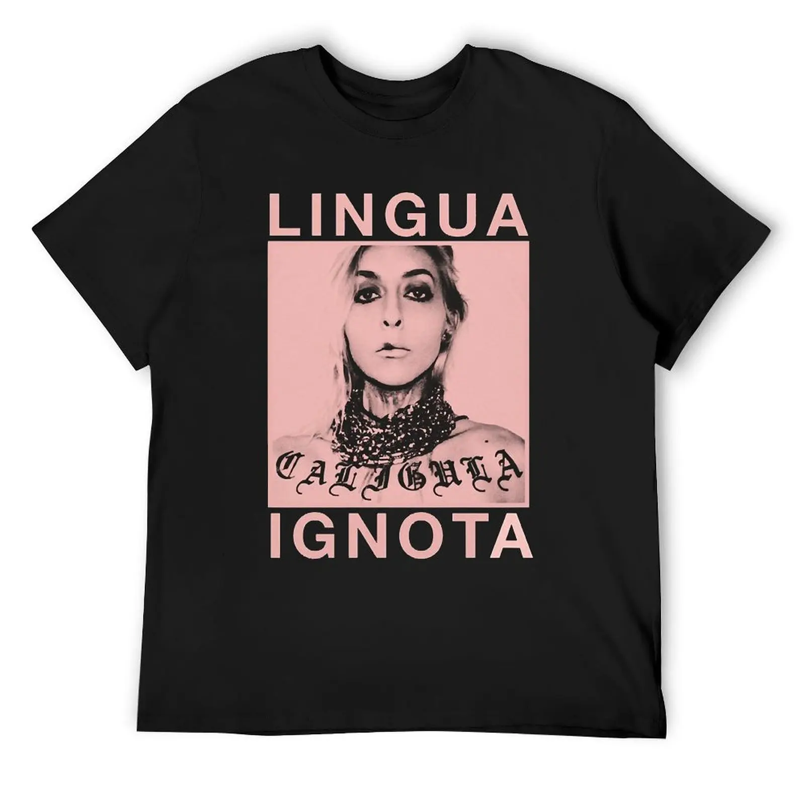 

Lingua Ignota T-Shirt funny shirt cotton customs design your own valentines clothes men t shirts high quality