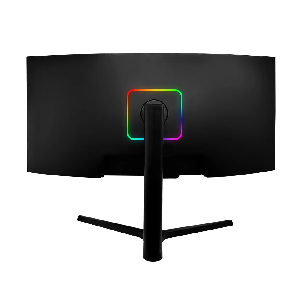 MUCAI 34 Inch Monitor 144Hz MVA WQHD Desktop Wide Display 21:9 LED Gamer Computer Screen 1500R Curved DP/3440*1440