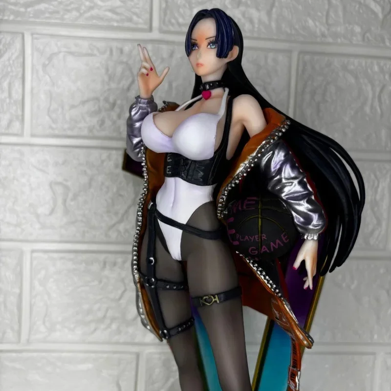 30 cm One Piece Hancock Basket Costume di moda Anime Girl Figure Modello Statua Collezione di ragazzi Decorazione del desktop Ornamento Giocattolo