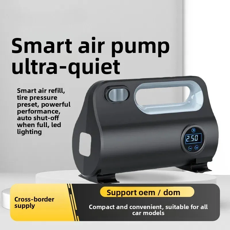 Portable Digital Tire Inflator - High Power Intelligent Smart Air Compressor for Car