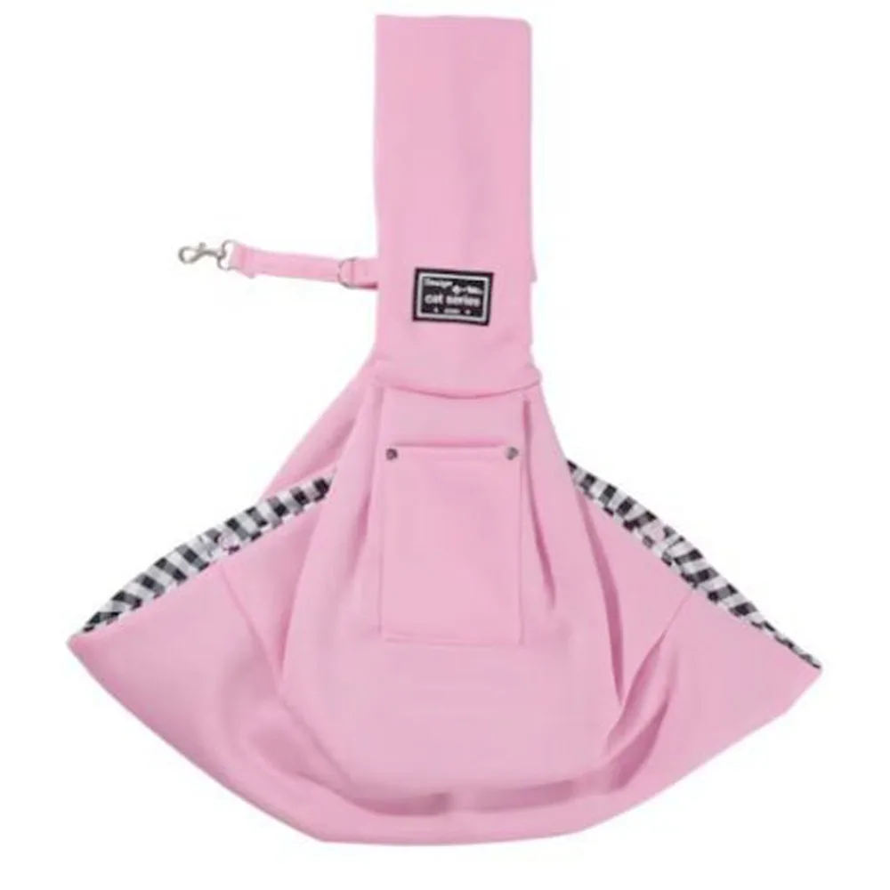 

Polyester Pet Crossbody Shoulder Bag Comfortable Large Capacity Puppy Shoulder Bags with Safety Harness Breathable