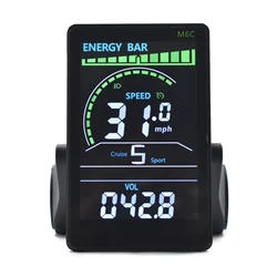 M6C Bicycle Digital Stopwatch sports Computer Mountain Electric Bike electric bike accessories Digital Electric bicycle odometer
