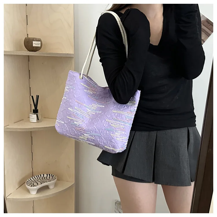 

Women's Shoulder Bag Fashion Hand Bags Wallet Portable Tote Handbags High-capacity for Camp Shopping Travel