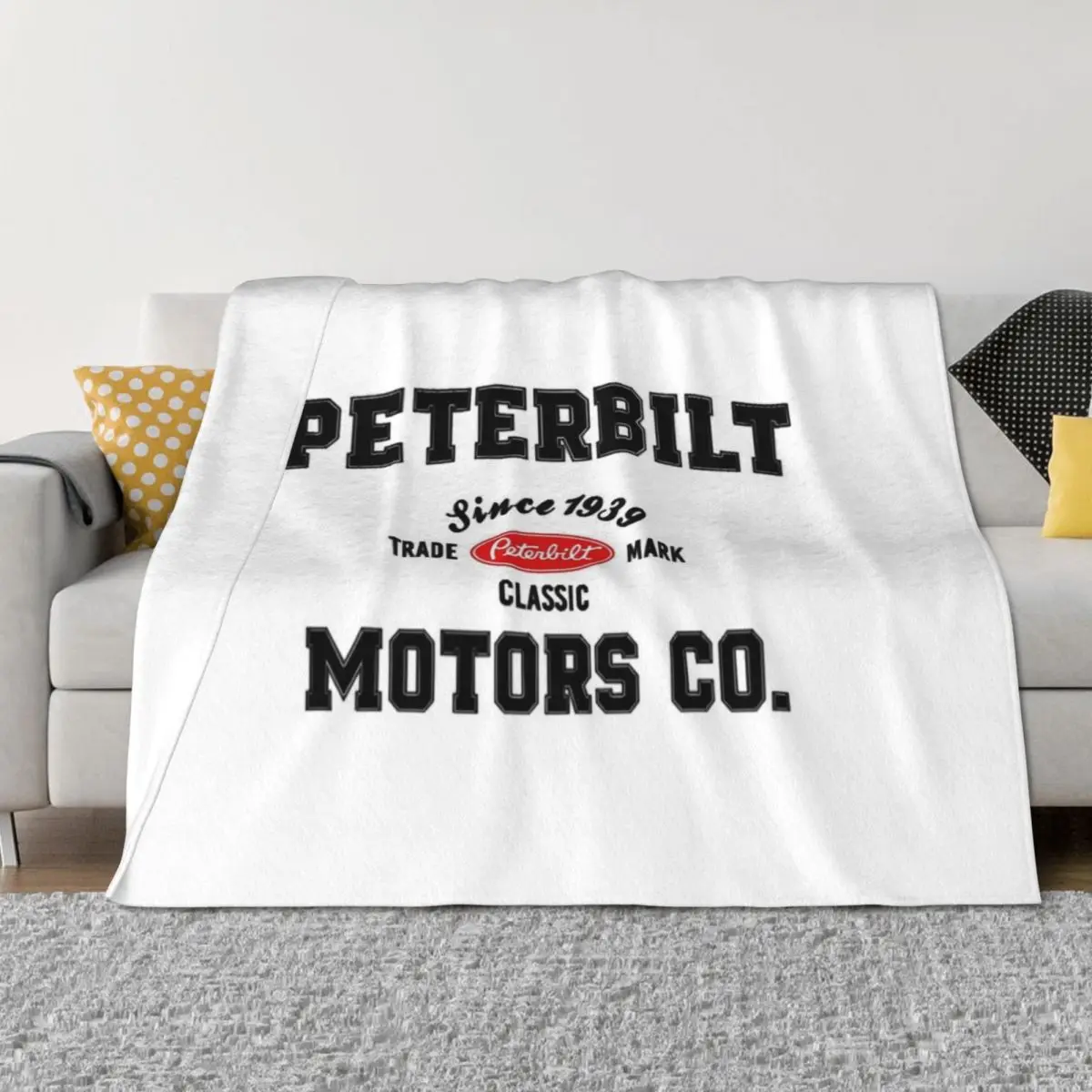 

peterbilt motors Throw Blanket Fashion Sofas For Baby christmas gifts Summer Blankets