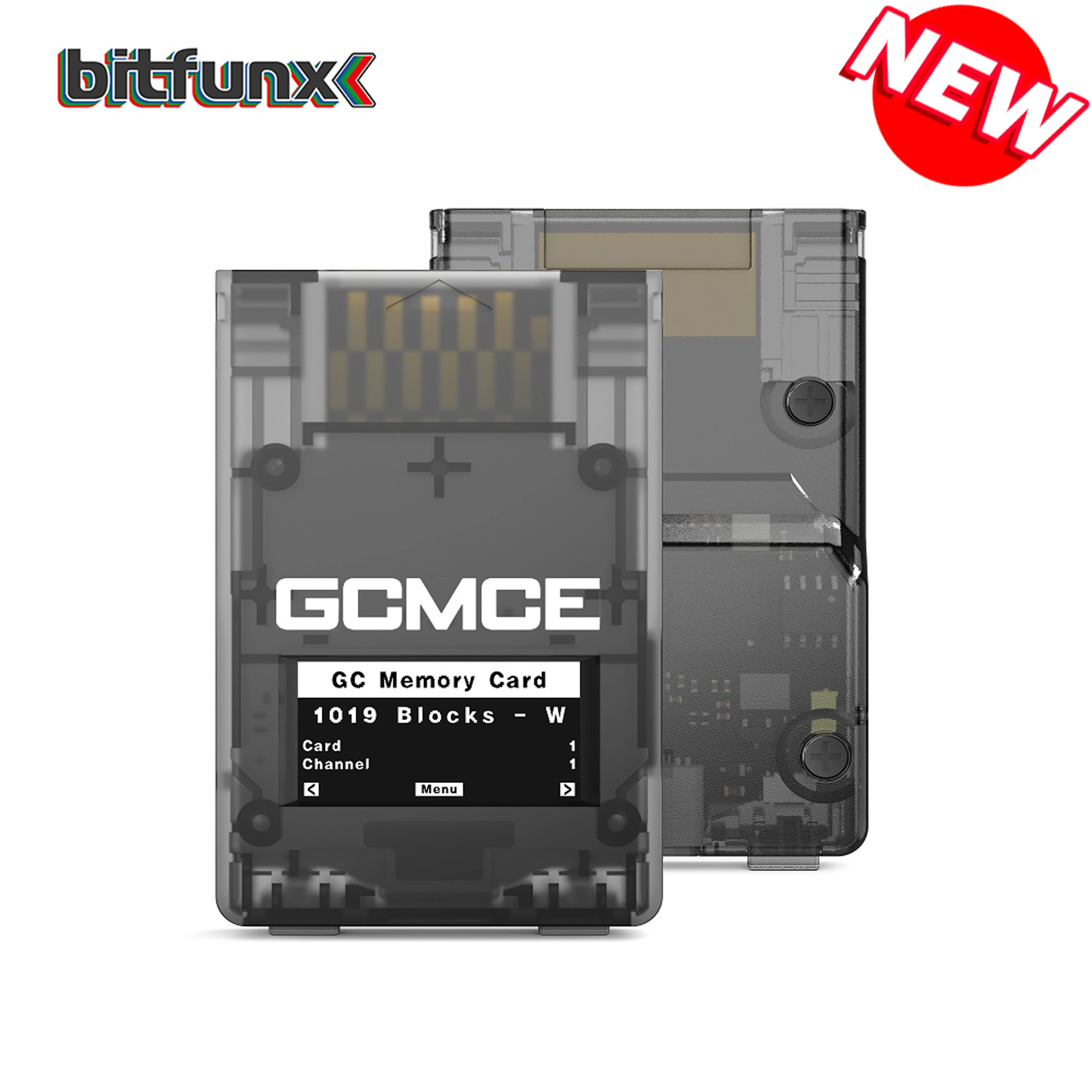 

Bitfunx GCMCE FlipperMCE Memory card Reader Adapter for Store Saves for NGC GameCube Wii (RVL-001) Game Console
