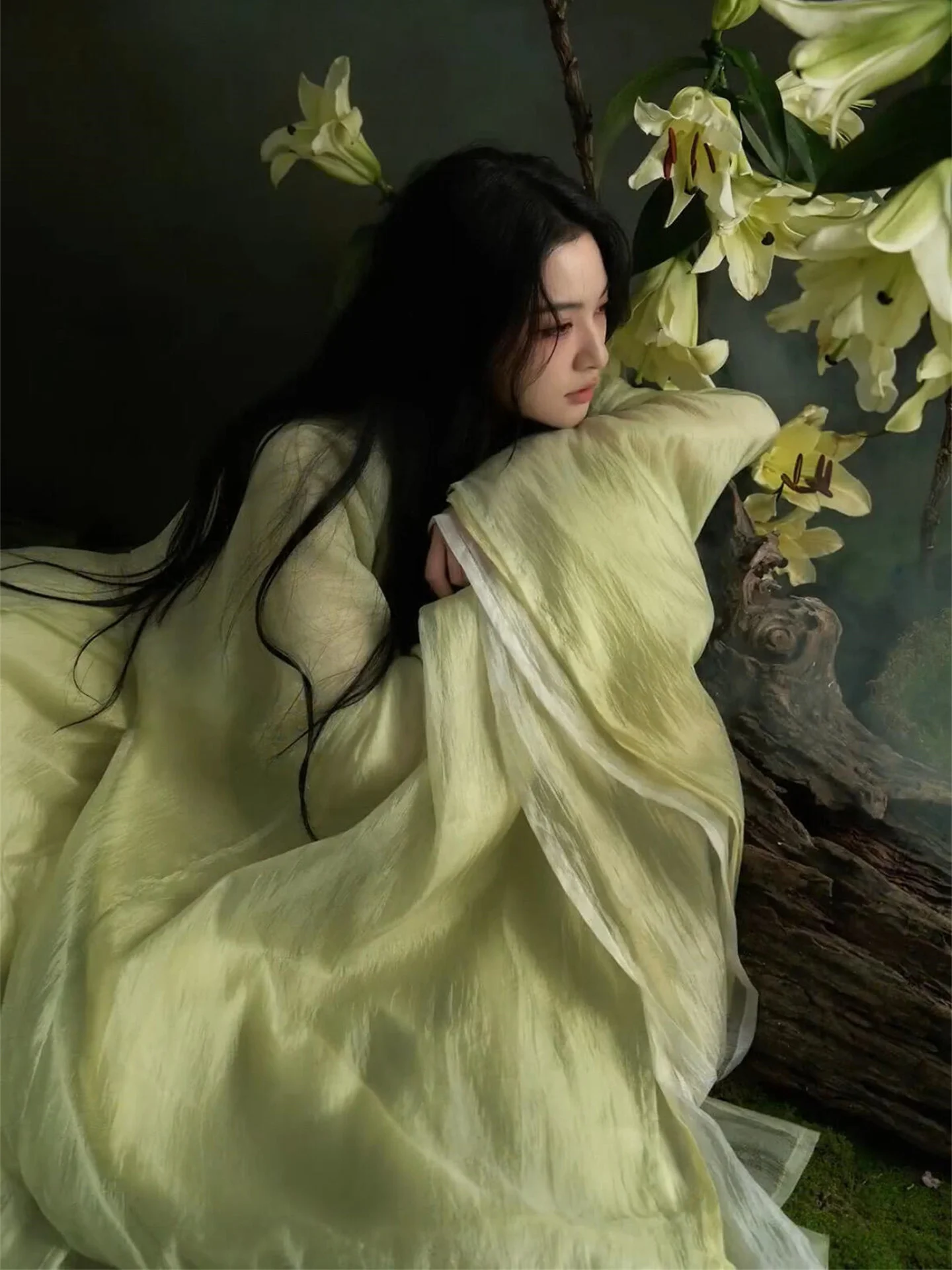 Kostum Fotografi Hanfu Elegan - Photography Of War ulasan dan harga