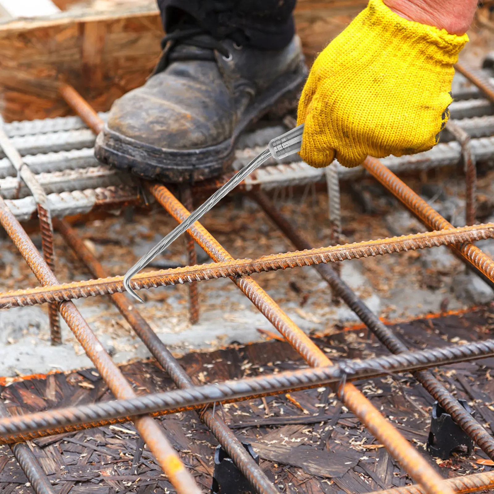 Manhole Cover Lifting - RVS-manhole-T-haak, zwaarbelastbaar hefgereedschap voor manhole-deksels, putdeksels,