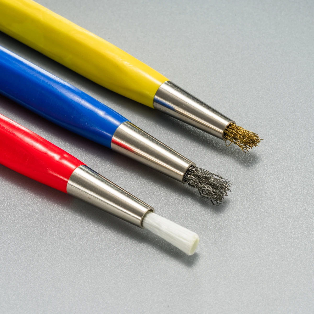HOT Watch Movement Rust Removal Brush Pen Glass Fiber / Brass /Steel Wire Brush Pen Shape Watch Parts Polishing Cleaning Tool - view 3