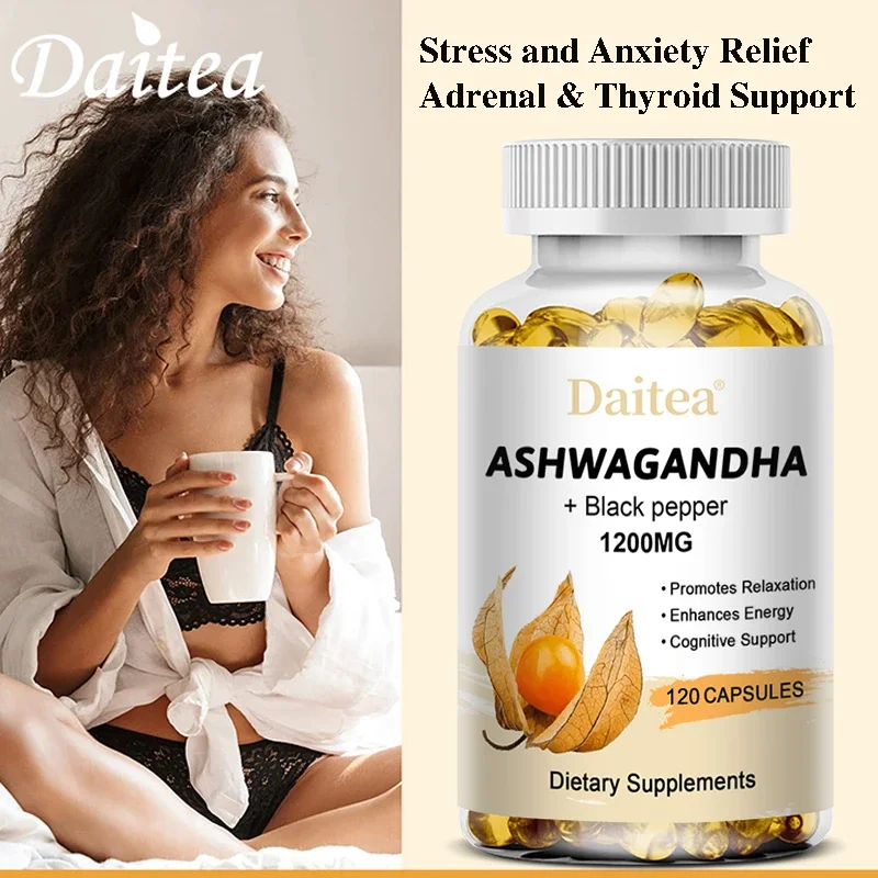 Daitea Helps Relieve Stress and Mood, Aids Sleep and Supplements Thyroid Support, Focus and Energy