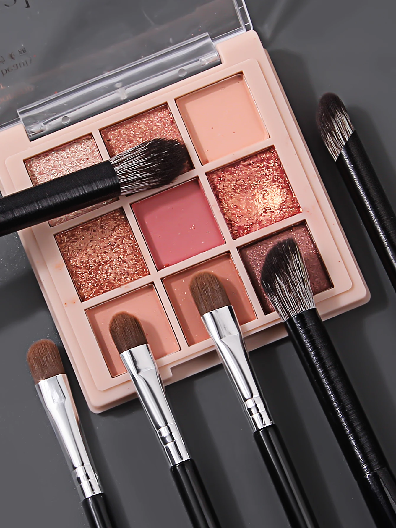 6PCS Beginner Eye Makeup Brush Set: Soft eyeshadow brush, eye makeup, nose shadow, detail makeup brush, beauty tools