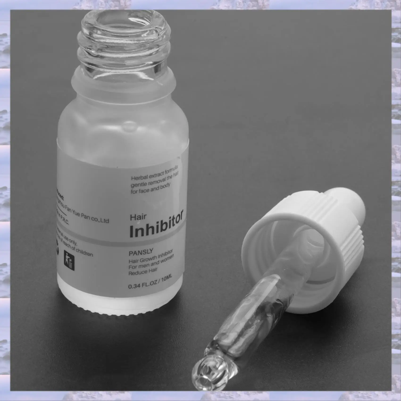 2025-Pansly Hair Removal Inhibitor Oil Permanent Depilatory Armpit Beard Legs Pubic Bikini Hair For Body Face Hair Removal Cream