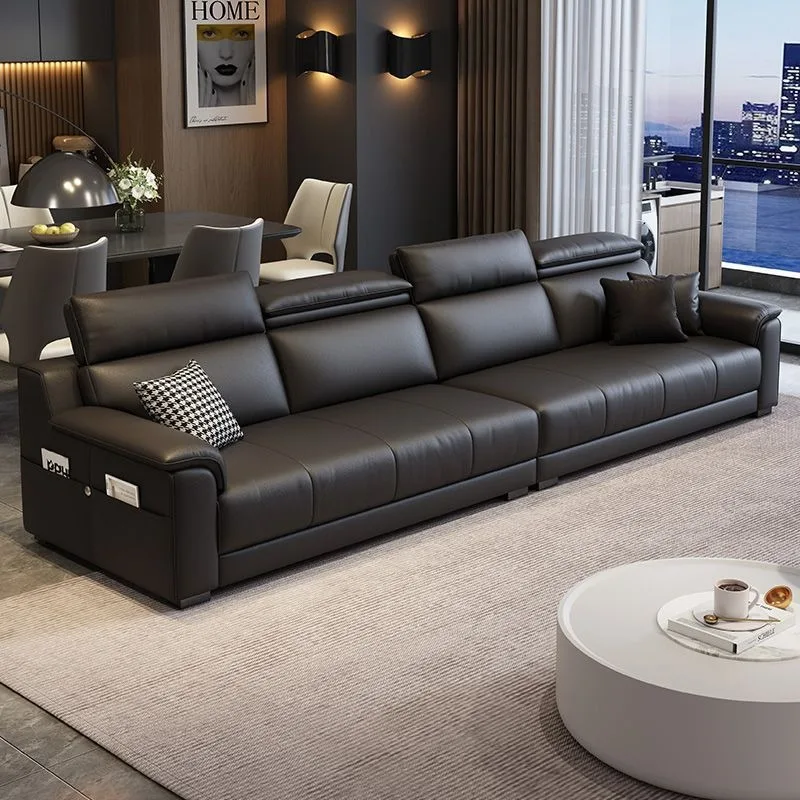 

Floor Designer Living Room Sofas Cinema Comfortable Minimalist Double Sofa Couples Apartment Divano Soggiorno Home Furniture