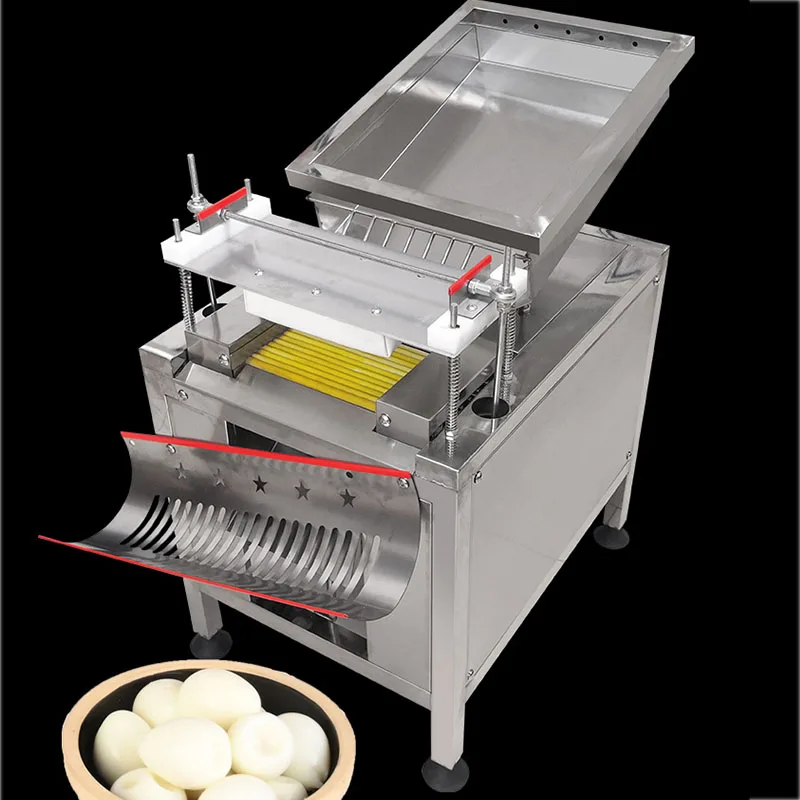 Large Commercial Quail Egg Peeling Machine Peeling Quail Egg Artifact Automatic Peeling Machine 220V Quail Egg Peeller
