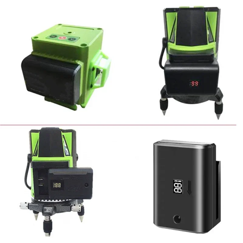 

Laser Level Battery for 8.12.16 Lines Leveling Tool Ing 3D 12 Line Powerful Green Accessories 12800mAh