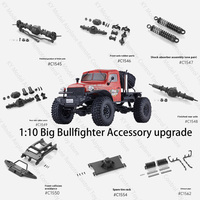 Fms 1:10 Big Bullfighter Upgrades Accessories Spring Shock Absorber Front And Rear Axle Assembly Body  Gear Collision Avoidance
