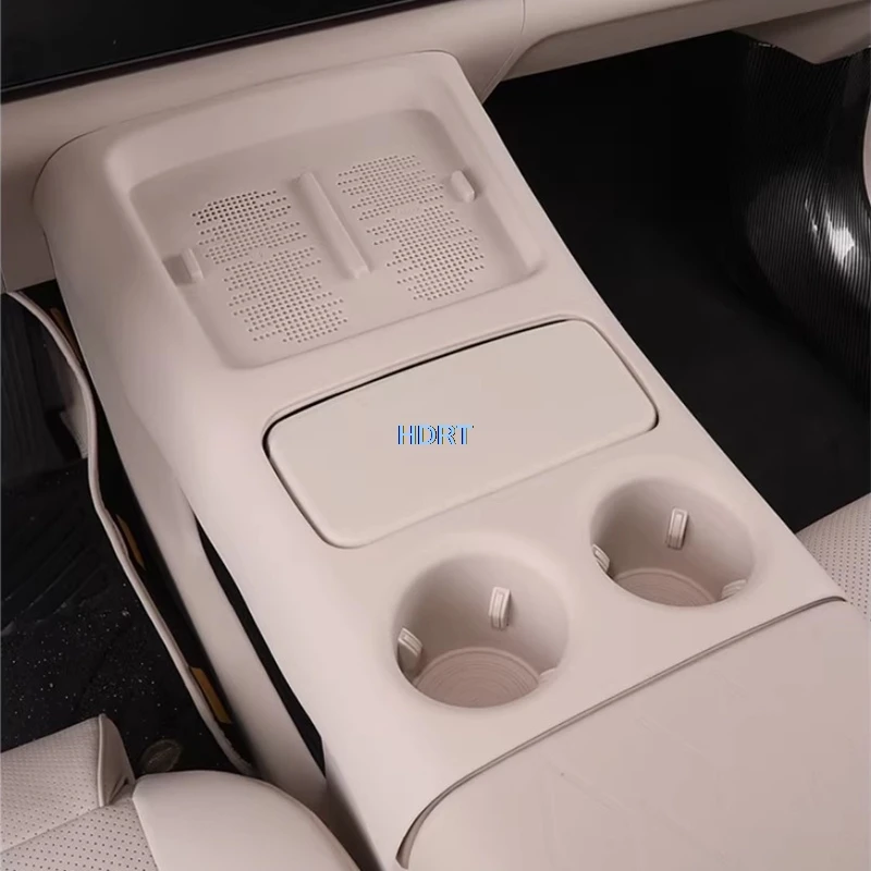 For Voyah Courage 2024 + Car Styling Center Console Gear Shift Water Cup Storage Box Organizer Container Tray Cover Accessories