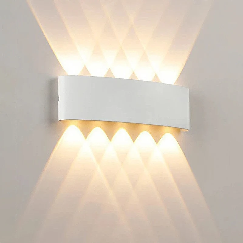 LED-wandlamp Binnenwandlamp Op en neer licht Slaapkamer Woonkamer Trapverlichting Tuinverlichting AC85-265