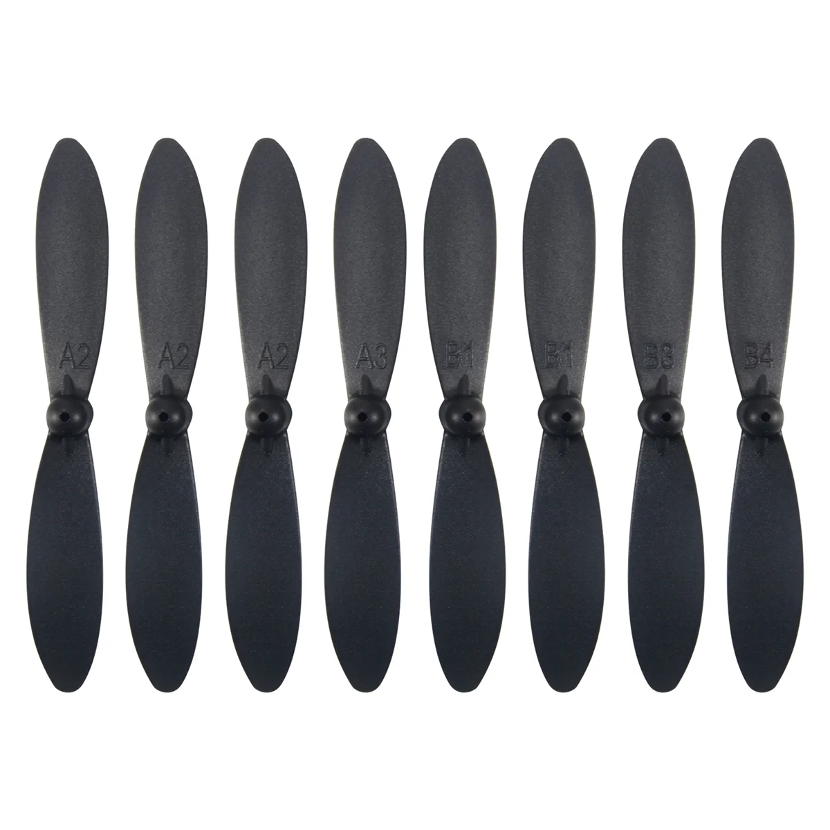 8Pcs CW CCW Blade Propeller for XK A110 A120 A130 A380 RC Plane Spare Parts