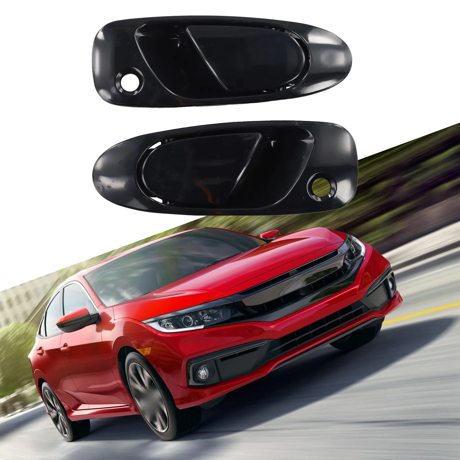 Left and Right Exterior Door Handle Set for Honda For CIVIC 1992 1995 EG Series EG3 For EG4 EG6 EG8 EG9 EJ1 2PCS view 6