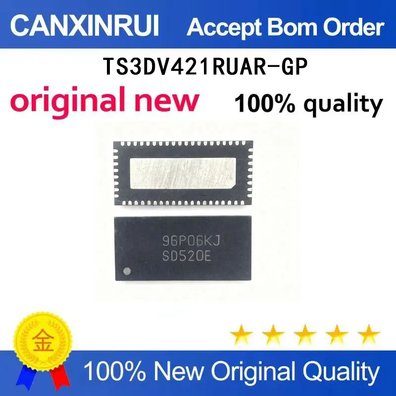 

(5 Pieces) TS3DV520ER SD520E TS3DV421RUAR-GP SD421QFN56, brand new in stock