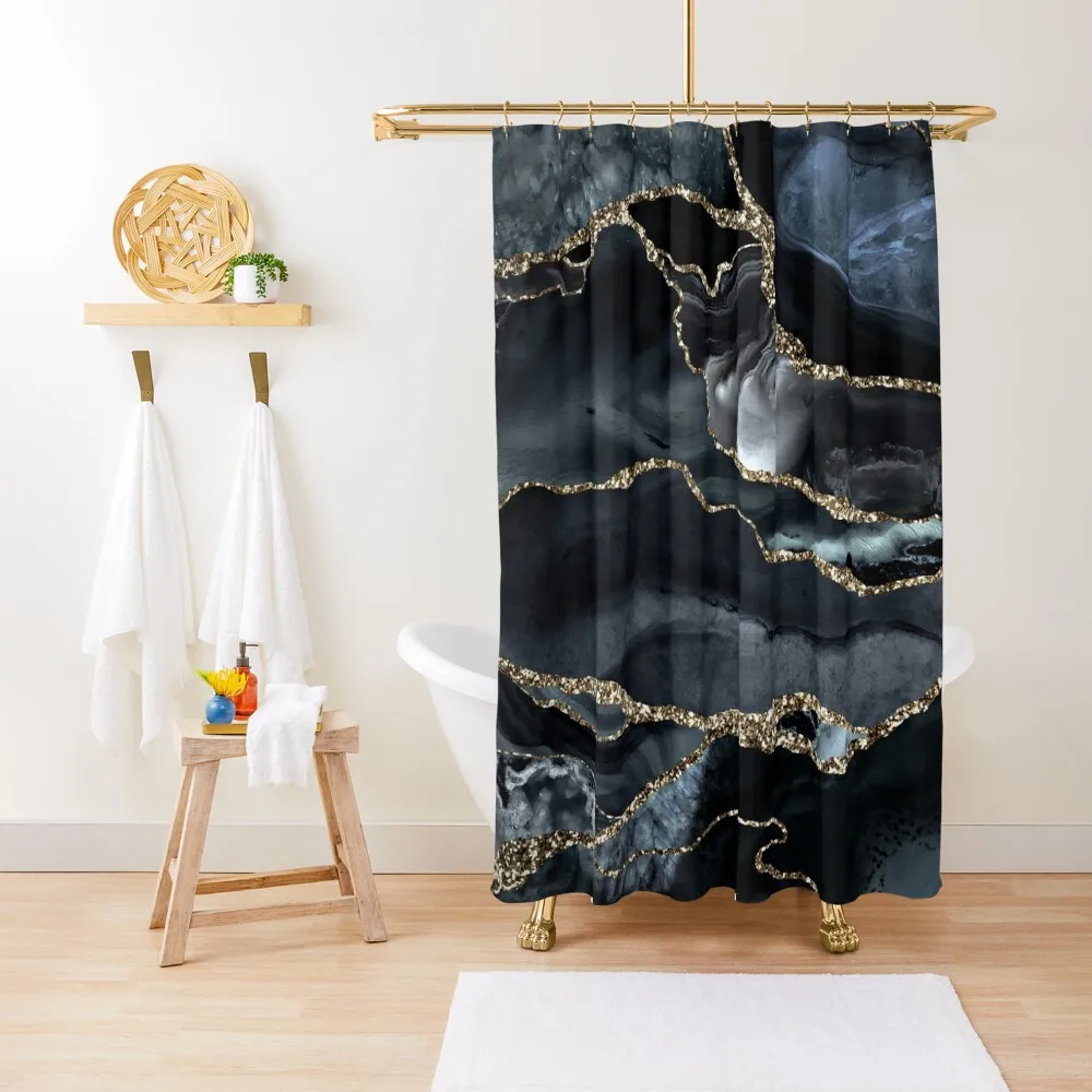 

Night Masculine Marble Landscapes Shower Curtain Bathroom For Shower Shower Sets For Bathroom Bathroom Box Curtain